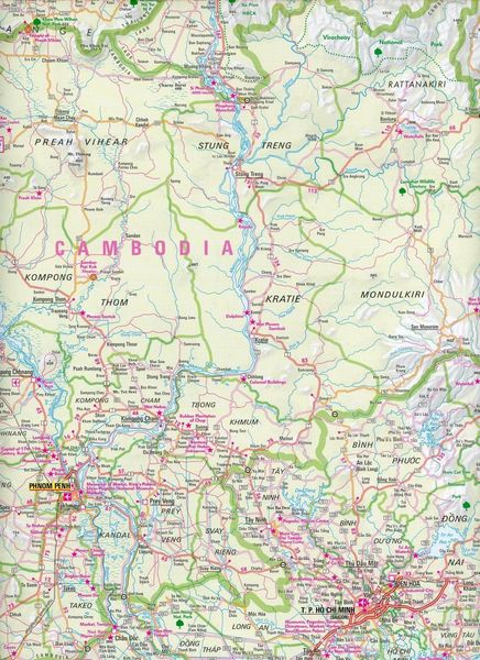 Produktbild: Nelles Map Landkarte Cambodia - Angkor ; Kambodscha - Angkor ; Cambodge - Angkor ; Camboya - Angkor 1:1,5 Mio.