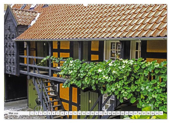 Produktbild: Aarhus: Stadt des L&auml;chelns - Kulturhauptstadt D&auml;nemarks (hochwertiger Premium Wandkalender 2026 DIN A2 quer), Kunstdruck in Hochglanz