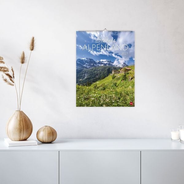 Produktbild: Sch&ouml;nes Alpenland Posterkalender 2027