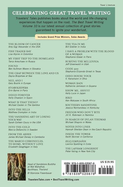 Produktbild: The Best Travel Writing, Volume 10