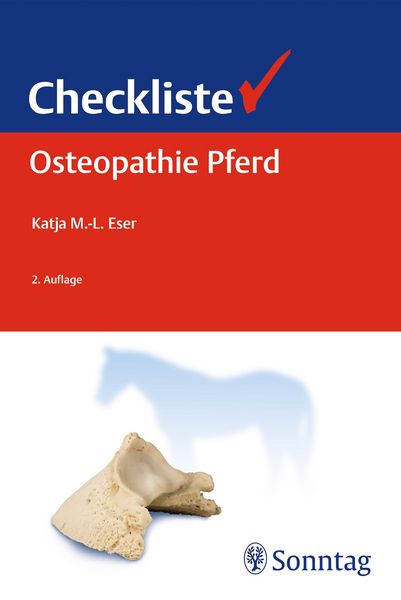 Produktbild: Checkliste Osteopathie Pferd
