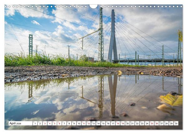 Produktbild: Halle-Saale - Meine Stadt im Spiegel (Wandkalender 2026 DIN A3 quer), CALVENDO Monatskalender
