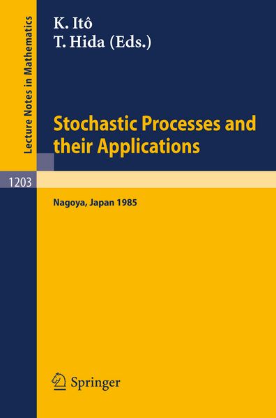 Produktbild: Stochastic Processes and Their Applications
