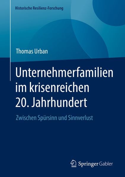 Produktbild: Unternehmerfamilien im krisenreichen 20. Jahrhundert