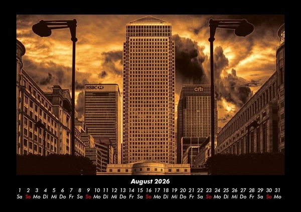 Produktbild: Architektur 2026 Fotokalender DIN A3