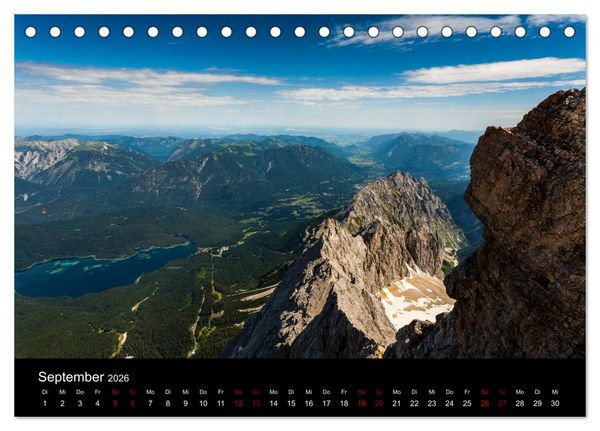 Produktbild: Bayerische Landschaften (Tischkalender 2026 DIN A5 quer), CALVENDO Monatskalender