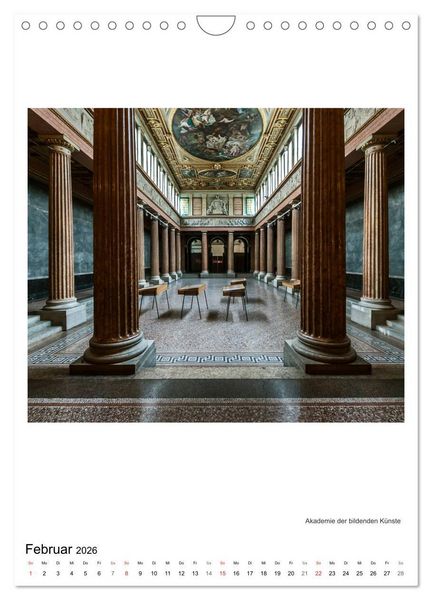 Produktbild: Raumperspektiven (Wandkalender 2026 DIN A4 hoch), CALVENDO Monatskalender
