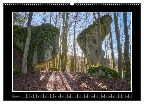 Produktbild: Wunderwelt Fr&auml;nkische Schweiz (Wandkalender 2026 DIN A2 quer), CALVENDO Monatskalender
