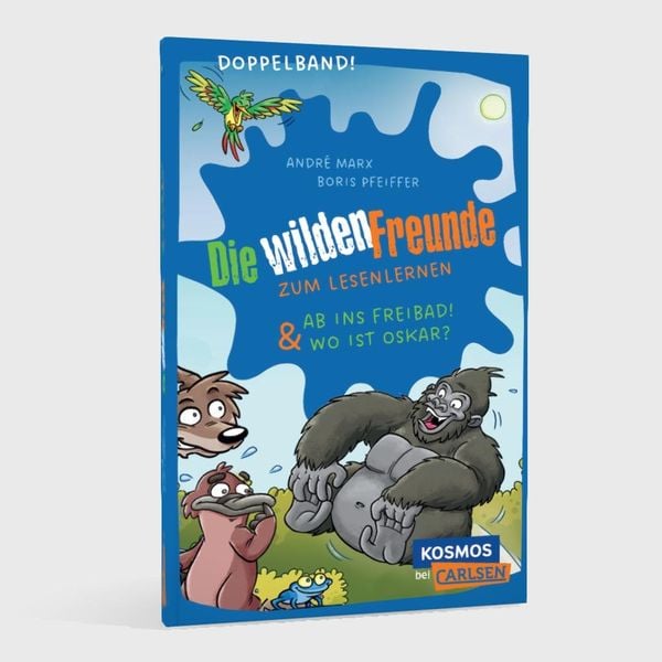 Produktbild: Die wilden Freunde: Doppelband. Enthält die Bände: Ab ins Freibad! / Wo ist Oskar?