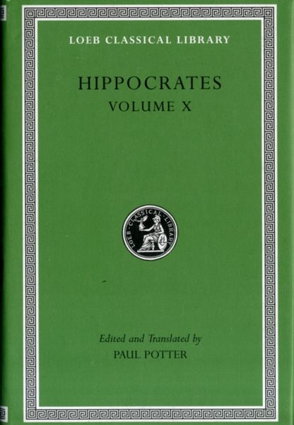 Produktbild: Hippocrates, Volume X - Generation. Nature of the Child. Diseases 4. Nature of Women. Barrenness
