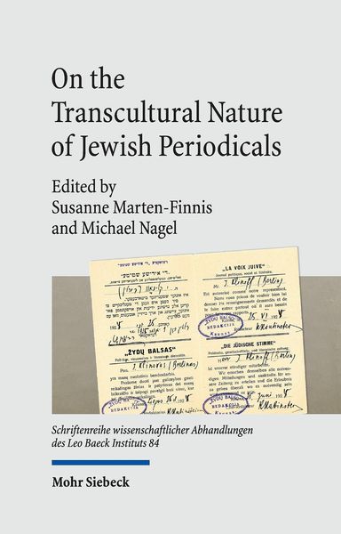 Produktbild: On the Transcultural Nature of Jewish Periodicals