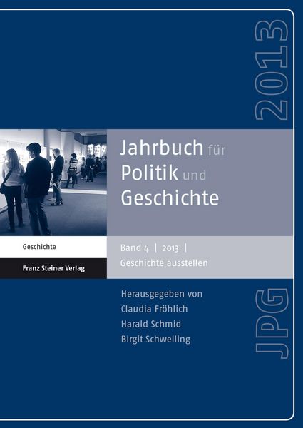 Produktbild: Jahrbuch f&uuml;r Politik und Geschichte 4 (2013)