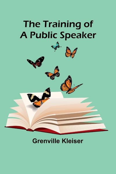 Produktbild: The Training of a Public Speaker