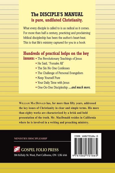 Produktbild: The Disciple's Manual