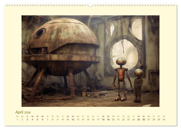 Produktbild: Surreale Alienwelt (Wandkalender 2026 DIN A2 quer), CALVENDO Monatskalender