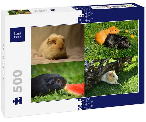 Lais Puzzle Collage Meerschweinchen 500 Teile