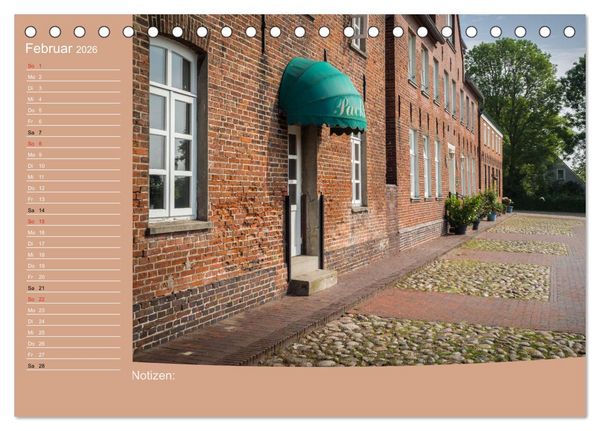 Produktbild: Hooksiel im Friesland (Tischkalender 2026 DIN A5 quer), CALVENDO Monatskalender