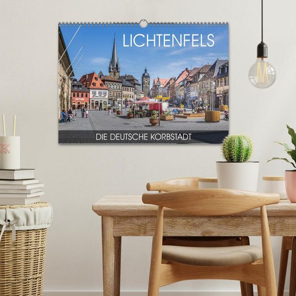 Produktbild: Lichtenfels - die Deutsche Korbstadt (Wandkalender 2026 DIN A3 quer), CALVENDO Monatskalender