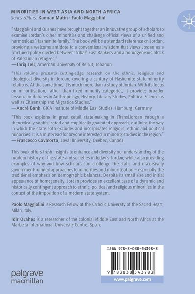 Produktbild: Minorities and State-Building in the Middle East