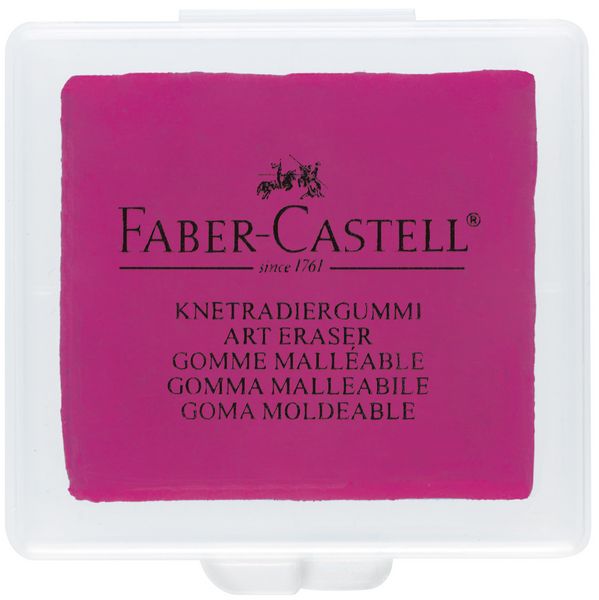 Produktbild: Faber-Castell Knetradierer Art Eraser, pink, blau, t&uuml;rkis