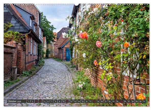 Produktbild: L&uuml;neburg - Die Salz- und Hansestadt (hochwertiger Premium Wandkalender 2026 DIN A2 quer), Kunstdruck in Hochglanz