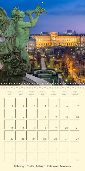 Produktbild: Heindl, K: Beautiful Vienna (Wall Calendar 2021 300 &times; 300 mm