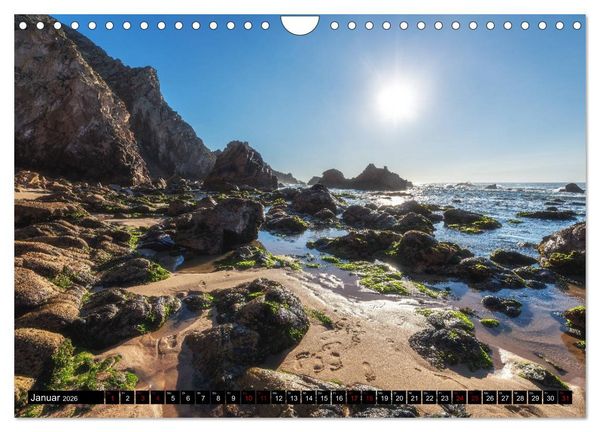 Produktbild: Portugal - Von Porto bis zur Algarve (Wandkalender 2026 DIN A4 quer), CALVENDO Monatskalender