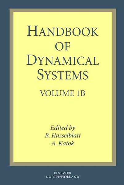 Produktbild: Handbook of Dynamical Systems, Volume 1B