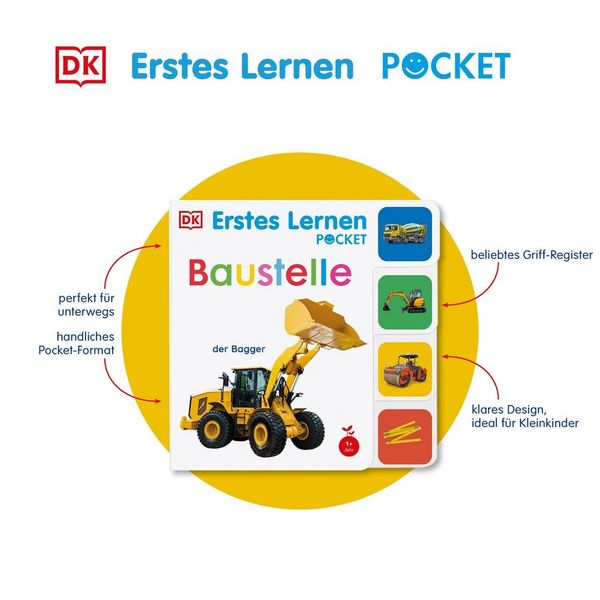 Produktbild: Erstes Lernen Pocket. Baustelle