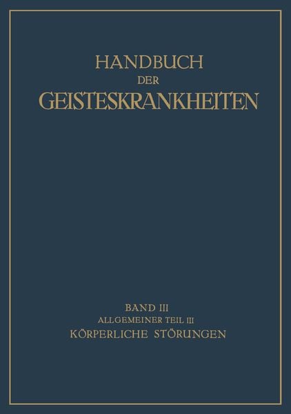 Produktbild: Handbuch der Geisteskrankheiten