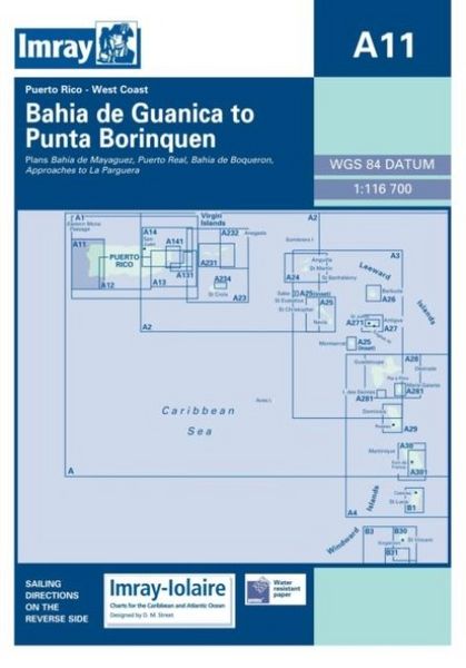 Produktbild: A11 Bahia de Guanica to Punta Borinquen, Imray Chart
