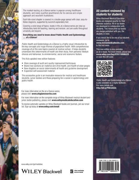 Produktbild: Public Health and Epidemiology at a Glance