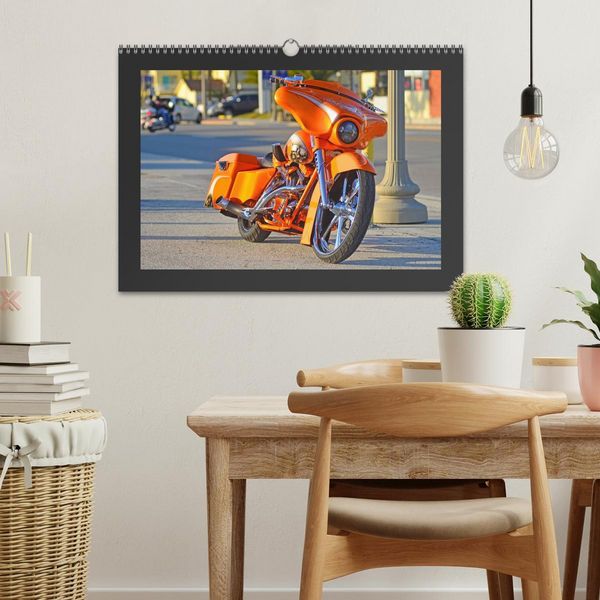 Produktbild: BEST OF HARLEY-DAVIDSON BAGGER-STYLE (Wandkalender 2026 DIN A3 quer), CALVENDO Monatskalender