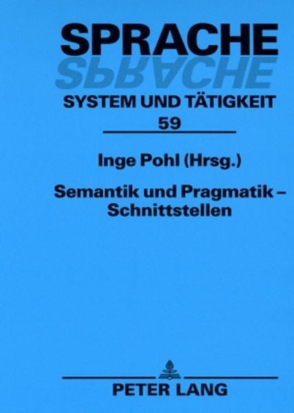 Produktbild: Semantik und Pragmatik &ndash; Schnittstellen