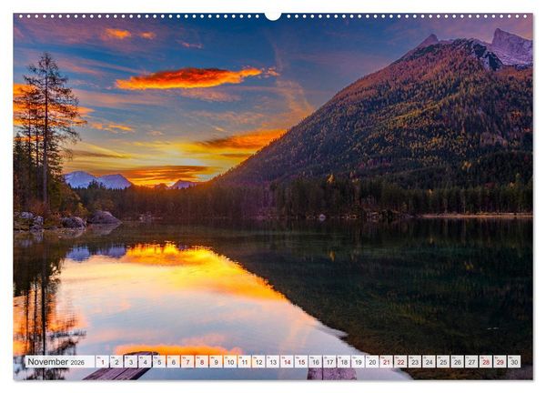 Produktbild: Mein Berchtesgadener Land - Wundersch&ouml;n zu jeder Jahreszeit (Wandkalender 2026 DIN A2 quer), CALVENDO Monatskalender