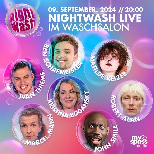 NightWash Live, September 2024 - Ben Schafmeister , Marcel Mann , Kristina Bogansky , John Smile , Matilde Keizer, Audio, 4066004732336