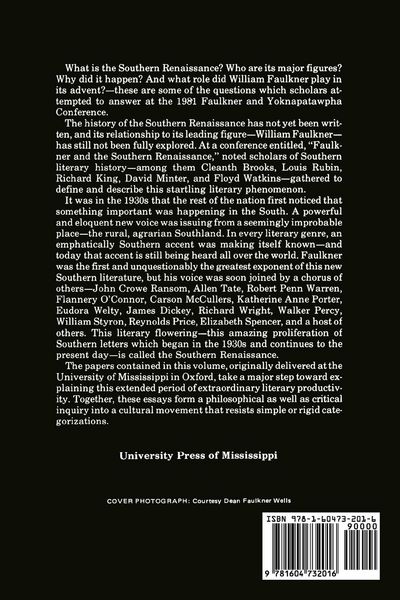 Produktbild: Faulkner and the Southern Renaissance