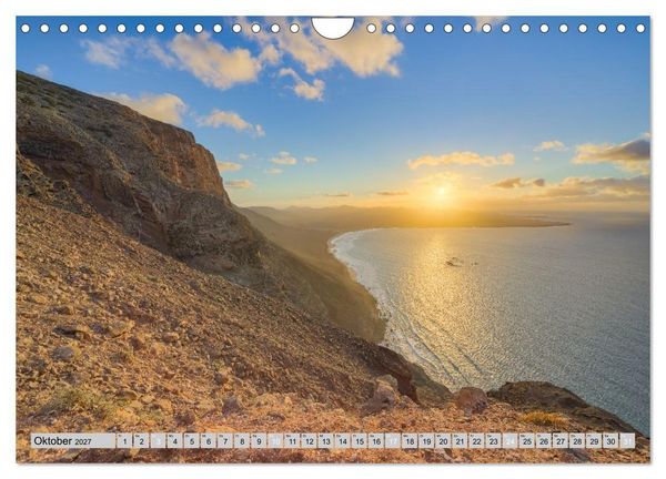 Produktbild: Wundersch&ouml;nes Lanzarote (Wandkalender 2027 DIN A4 quer), CALVENDO Monatskalender