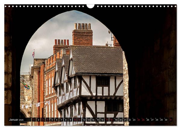 Produktbild: England - Faszinierende Kulturlandschaften (Wandkalender 2026 DIN A3 quer), CALVENDO Monatskalender