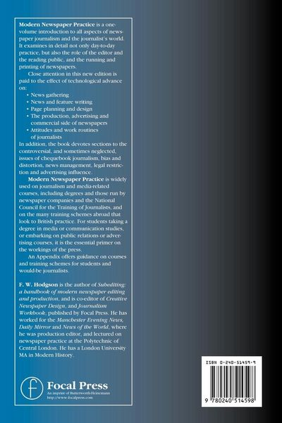 Produktbild: Modern Newspaper Practice