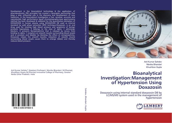 Produktbild: Bioanalytical Investigation:Management of Hypertension Using Doxazosin