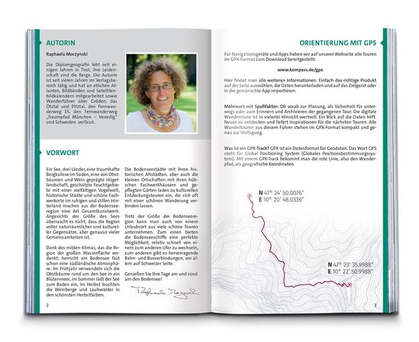 Produktbild: KOMPASS Wanderf&uuml;hrer Bodensee, 75 Touren