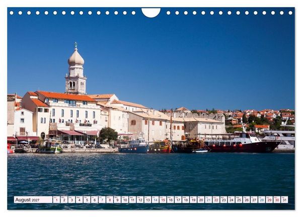 Produktbild: Istria &ndash; Coastal Wonders, Historic Cities, and Island Dreams (Wall Calendar 2027 DIN A4 landscape), CALVENDO 12 Month Wall Calendar