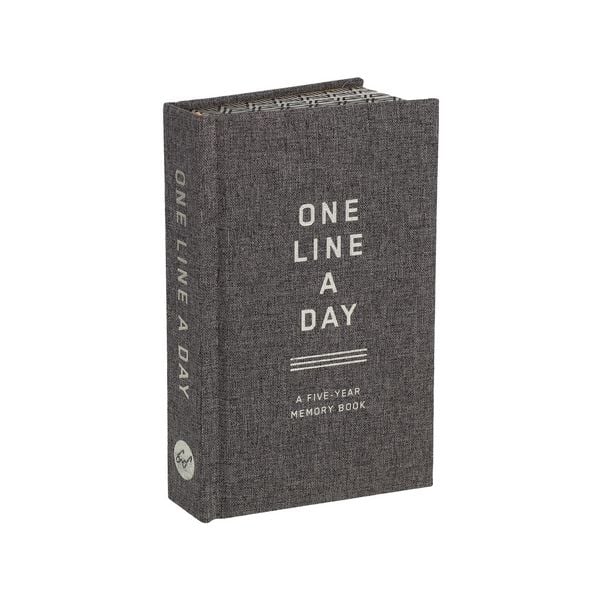 Charcoal Canvas One Line a Day, Gebundene Ausgabe von Chronicle Books, Abrams & Chronicle Books, 9781797237367