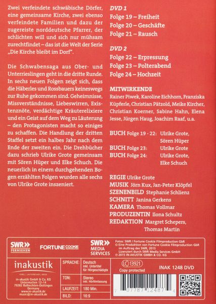 Produktbild: Die Kirche bleibt im Dorf - Staffel 3 [2 DVDs]
