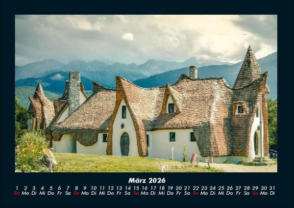 Produktbild: Bergige Welten 2026 Fotokalender DIN A4