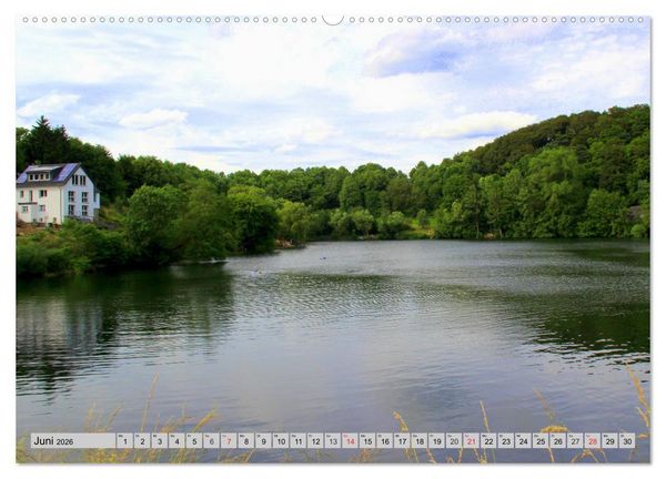 Produktbild: Traumhafte Eifel - In der Vulkaneifel unterwegs (Wandkalender 2026 DIN A2 quer), CALVENDO Monatskalender