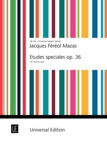Produktbild: Mazas, J: Etudes speciales