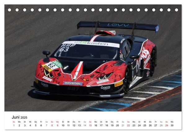 Produktbild: Motorsport aus Sant&rsquo;Agata (Tischkalender 2025 DIN A5 quer), CALVENDO Monatskalender