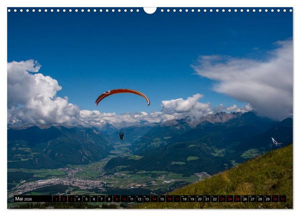 Produktbild: Paragliding - unvergessliche Momente erleben (Wandkalender 2026 DIN A3 quer), CALVENDO Monatskalender